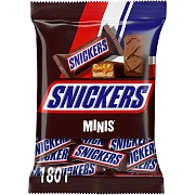 Батончик шоколадный Snickers Minis 180г