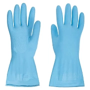 Перчатки нитриловые Laima синие Прочные, M