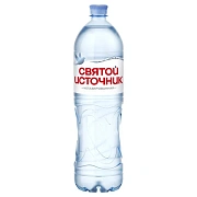 Вода питьевая Святой Источник без газа, 1.5л, ПЭТ