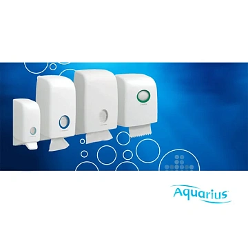 Диспенсер для полотенец листовых Kimberly-Clark Aquarius 6954, белый