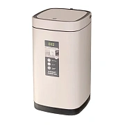 Мусорное ведро Eko 30л, светлое бежевое, сенсорное, перезаряжаемое, EK9252 RP-21L-CG