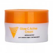 Крем для лица Aravia С Glow-C Active Cream, бустер, для сияния кожи с витамином С, 50мл