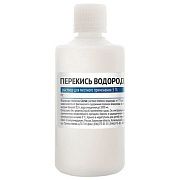 Дезинфицирующее средство Самарамедпром Перекись водорода 3%, 100 мл, пластиковый флакон
