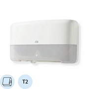 Диспенсер для туалетной бумаги в рулонах Tork Elevation T2, 555500, мини, белый