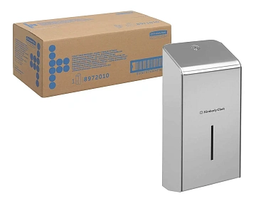 Диспенсер для туалетной бумаги листовой Kimberly-Clark 8972, металлик