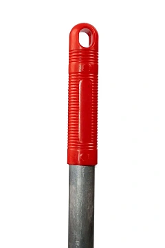 Ручка швабры Vclean красная, 150см, d-22мм, с резьбой, IN0619-К