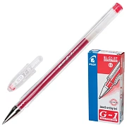 Ручка гелевая Pilot BL-G1-5T красная, 0.5мм