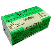 Бумажные полотенца Motti 1 слой, V-сложение светло-серые, 250лист, 263250-М