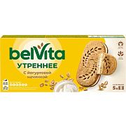 Печенье Belvita Утреннее с йогуртовой начинкой, 253г