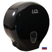 Диспенсер для туалетной бумаги в рулонах Lime черный, mini, 915202