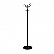 Вешалка-стойка напольная Титан Класс-С, черная, 1810х400мм
