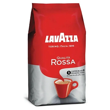 Кофе в зернах Lavazza Qualita Rossa 1кг, пачка