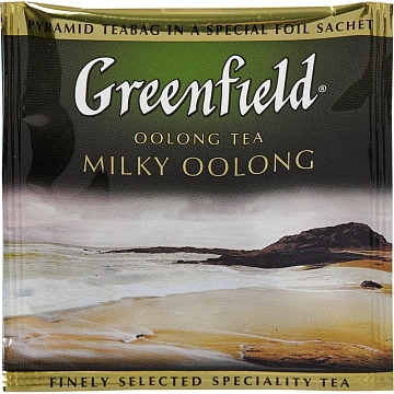 Чай Greenfield Milky Oolong (Милки Оолонг), улун, 20 пирамидок