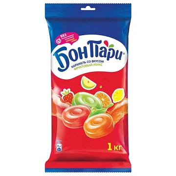 Леденцы Bon Pari ассорти, 1кг