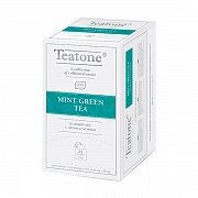 Чай Teatone Mint Green Tea, зеленый, 25 пакетиков