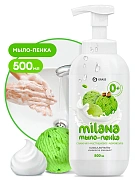 Жидкое мыло с дозатором Grass Milana 500мл, сливочно-фисташковое мороженое, 125421