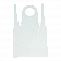 Одноразовый фартук Артпласт Идеал 80х125, белый, ПНД, 100шт/уп