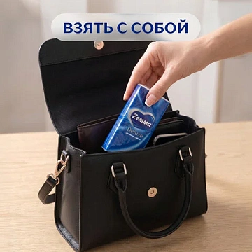 Бумажные носовые платки Zewa Deluxe 10уп х 10шт, 3 слоя
