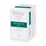 Чай Teatone Mint Black Tea, черный, 25 пакетиков