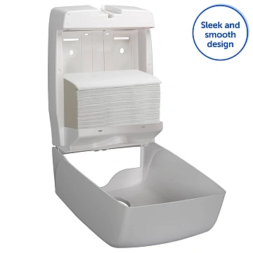 Диспенсер для полотенец листовых Kimberly-Clark Aquarius 6954, белый