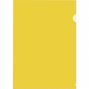 Папка-уголок Attache желтая, А4, 150мкм, 10шт/уп