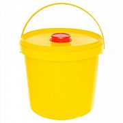 Контейнер для сбора отходов острого инструмента Сзпи 5л, желтый, 30шт