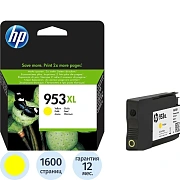 Картридж струйный Hp 953XL F6U18AE, желтый