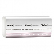 Бумажные полотенца Veiro Professional Premium KW309, листовые, белые, W укладка, 150шт, 2 слоя, 21 п