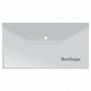 Пластиковая папка на кнопке Berlingo матовая, C6