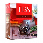 Чай Tess Thyme (Тайм), черный, 100 пакетиков