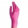 Перчатки нитриловые Benovy Nitrile MultiColor р.XS, 7.6г, розовые, 50 пар