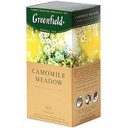 Чай Greenfield Camomile Medow (Камомайл Медоу), травяной, 25 пакетиков