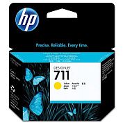 Картридж струйный Hp 711 CZ132A, желтый