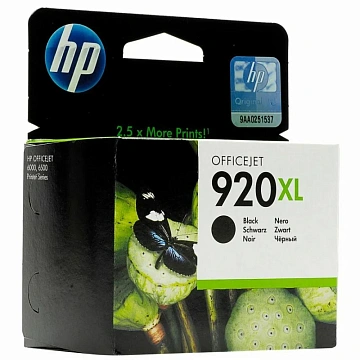 Картридж струйный Hp 920XL CD975AE, черный