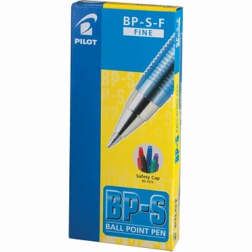 Ручка шариковая Pilot BP-S-F синяя, 0.7мм