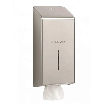 Диспенсер для туалетной бумаги листовой Kimberly-Clark 8972, металлик