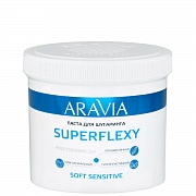 Сахарная паста для шугаринга Aravia Superflexy, Soft Sensitive, банка, 750г