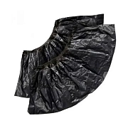 Бахилы Elegreen Strong 10гр, черные, с 2й резинкой, в евроблоках, 250 пар в упаковке