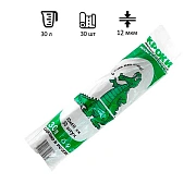 Мешки для мусора Ромашка Стандарт 30л, ПНД, 48х57.5см, 12мкм, 30шт, черные, в рулоне