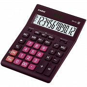 Калькулятор настольный Casio GR-12C 12 разрядов, бордовый
