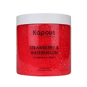 Скраб Kapous Body Care Клубника и арбуз, сахарный, 500мл