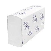 Бумажные полотенца Flypapir Premium H2, 2 слоя, Z-сложение, 180лист, белые, 16г/м2,  272182ПК-Ц