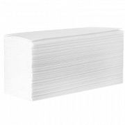 Бумажные полотенца Экономика Проф Элит листовые, белые, Z укладка, 200шт, 2 слоя, Т-0240