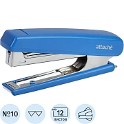 Степлер Attache 8209 №10, до 12 листов, синий
