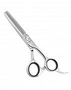 Ножницы парикмахерские Kapous Te-scissors филировочные, 5.5', 28 загнутых зубцов на нижнем полотне