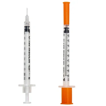 Шприцы одноразовые Sfm инсулиновые 1мл, U-100 игла несъемная 0,3х8 мм - 30G, 10шт, пакет