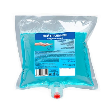 Жидкое мыло в картридже Keman 500мл, нейтральное, 100024-0500