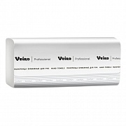 Бумажные полотенца Veiro Professional Comfort KZ202, листовые, белые, Z укладка, 200шт, 2 слоя