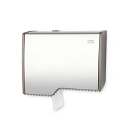 Диспенсер для туалетной бумаги в рулонах Tellus (tork) Aluminium Т2, 455000, мини, металлик