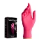 Перчатки нитриловые Benovy Nitrile MultiColor р.S, фуксия, 50 пар